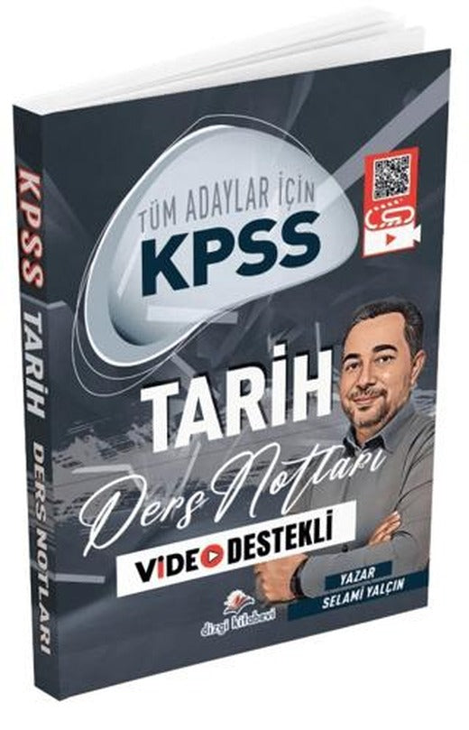 2026 Tüm Adaylar İçin KPSS Tarih Video Destekli Ders Notları | Dizgi Kitap (Ciltsiz)
