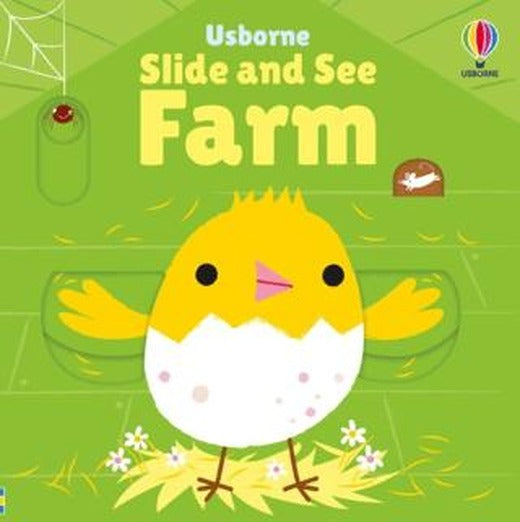 Slide and See Farm | Usborne (Ciltli)