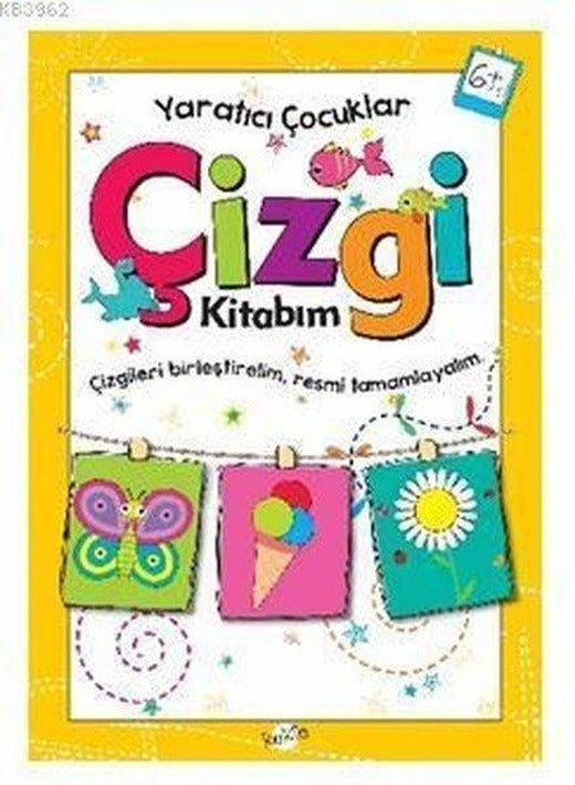 Yaratıcı Çocuklar Çizgi Kitabım 6 Yaş | Kukla (İnce Kapak)