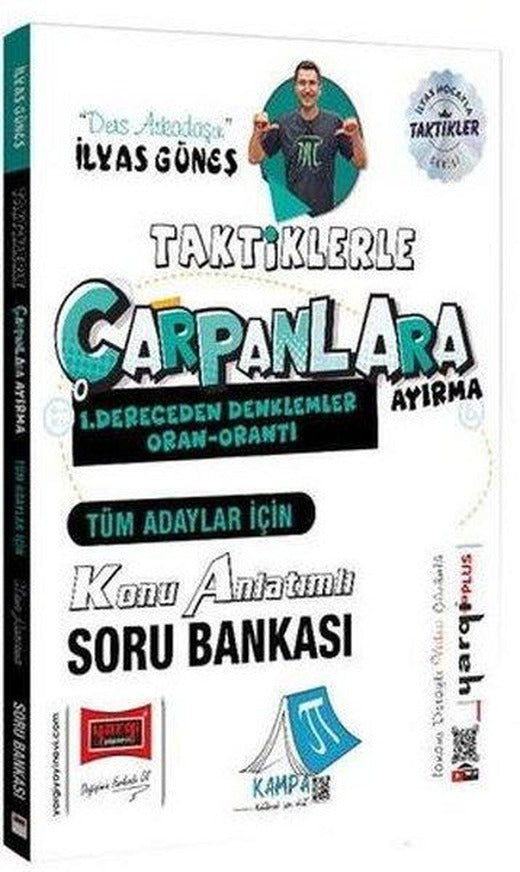 Tüm Adaylar İçin Taktiklerle Çarpanlara Ayırma Konu Anlatımlı Soru Bankası | Yargı Yayınları (İnce Kapak)