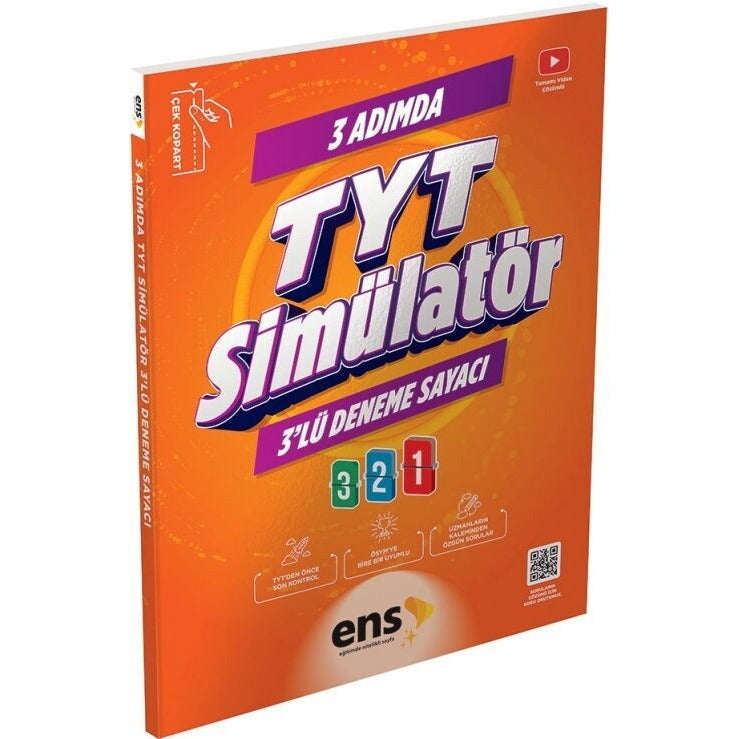 TYT Simülatör 3'lü Deneme Sayacı | ENS Yayınları (Ciltsiz)