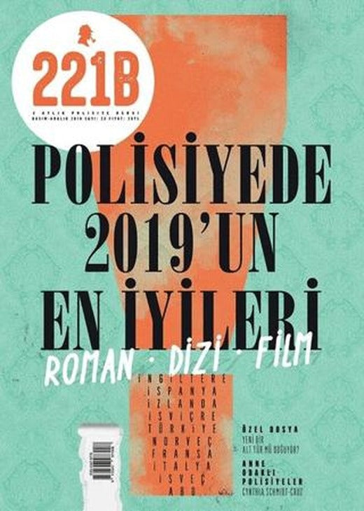 221B İki Aylık Polisiye Dergi Sayı: 23 Kasım - Aralık 2019 | 221B Dergisi (Ciltsiz)