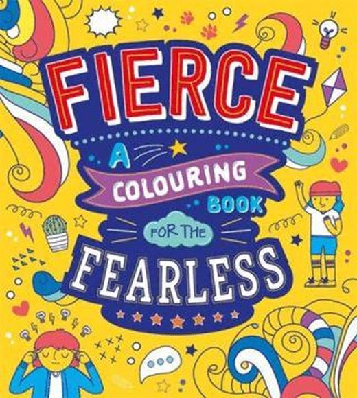 Fierce: A Colouring Book for the Fearless | Autumn Publishing (Ciltsiz)