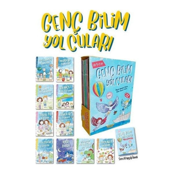 Genç Bilim Yolcuları Serisi Seti - 10 Kitap Takım | Selimer (İnce Kapak)