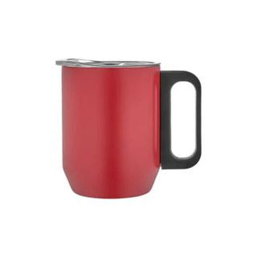 Paslanmaz Çelik Kupa Bardak - Kırmızı - 350 ml - 5354 | Halk Kitabevi