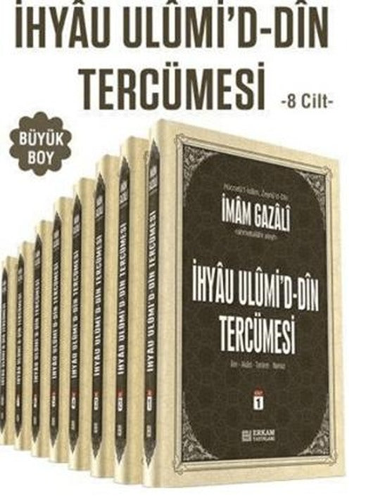 İhya-u Ulumid'd-Din Tercümesi Büyük Boy (8 Cilt Takım)