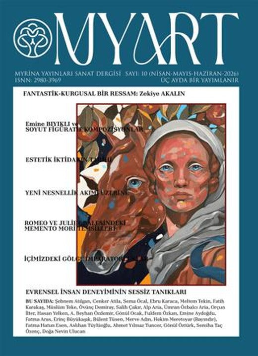 MYART: Myrina Yayınları Sanat Dergisi Sayı 10 | Myrina Yayınları (Ciltsiz)