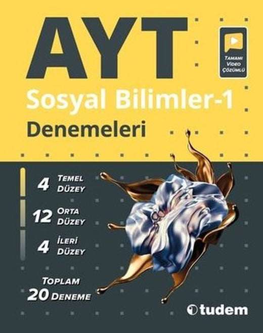 AYT Sosyal Bilimler-1 Denemeleri | Tudem Yayınları - Ders Kitapları