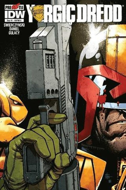 Yargıç Dredd Sayı : 1 - Kapak A | Presstij Kitap (Ciltsiz)