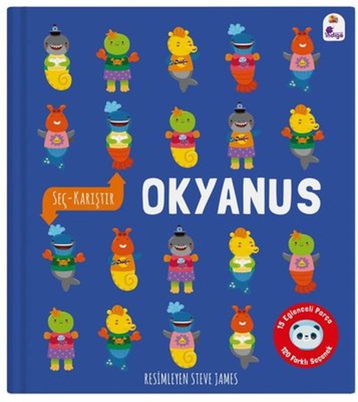 Okyanus - Seç - Karıştır - 15 Eğlenceli Parça - 120 Farklı Seçenek | İndigo Çocuk