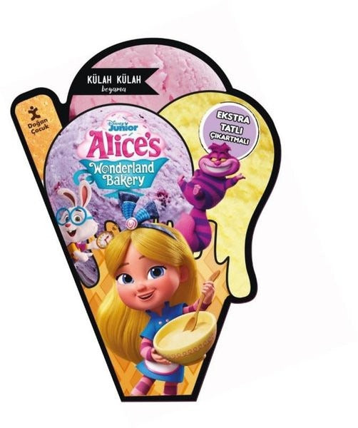 Disney Alice'in Harikalar Pastanesi - Külah Külah Boyama