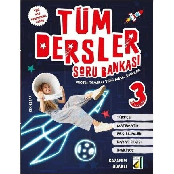 Tüm Dersler Soru Bankası - 3 | Damla Yayınevi (İnce Kapak)
