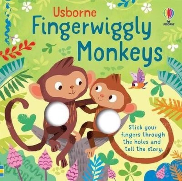 Fingerwiggly Monkeys | Usborne (Ciltli)