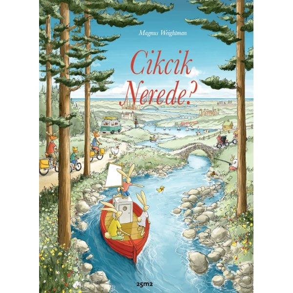 Cikcik Nerede? | 25M2 Kitap (İnce Kapak)