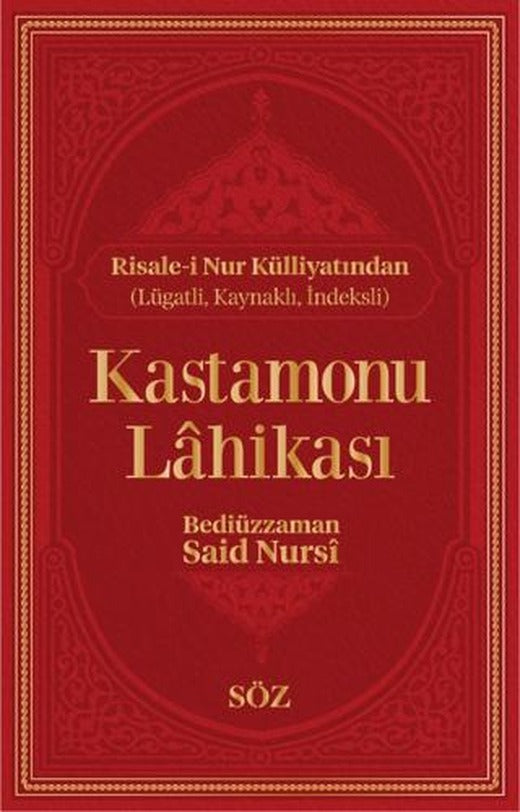 Kastamonu Lahikası | Söz Basım Yayın (Ciltli)