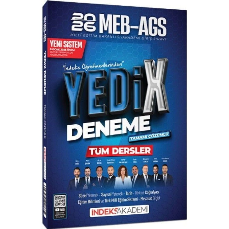 2026 MEB-AGS Tüm Dersler YediX 7 Deneme Çözümlü