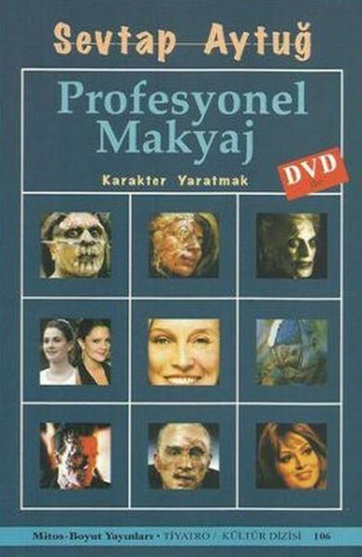 Profesyonel Makyaj | Mitos Boyut Yayınları - Tiyatro - Kültür Dizisi (İnce Kapak)