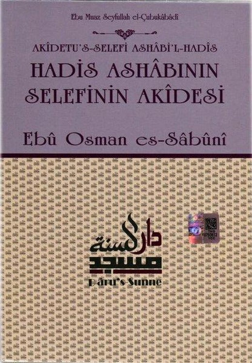 Hadis Ashabının Selefinin Akidesi | Daru's-Sunne Yayınları (İnce Kapak)