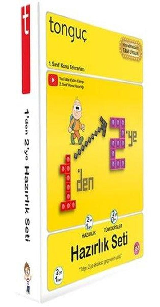 1'den 2'ye Hazırlık Seti | Tonguç Akademi (İnce Kapak)