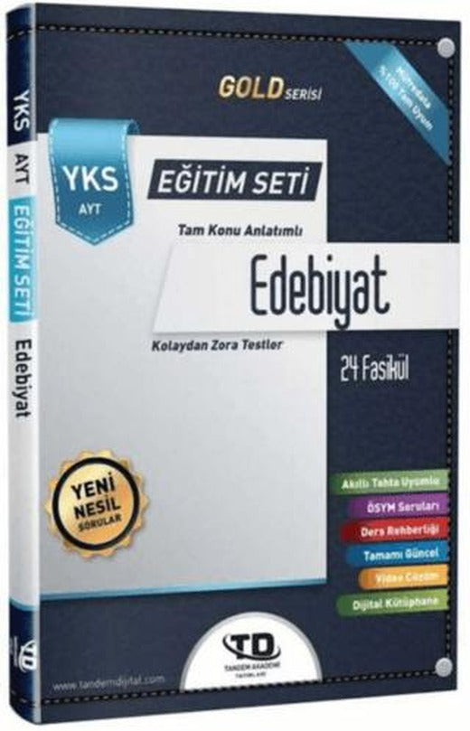AYT Edebiyat Konu Anlatımlı Gold Serisi Fasikül Seti
