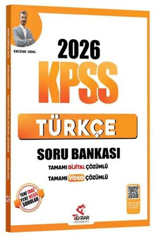 2026 KPSS Türkçe Soru Bankası | Tekrar Akademi Yayınları (Ciltsiz)