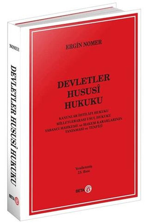 Devletler Hususi Hukuku | Beta Yayınevi (Ciltsiz)