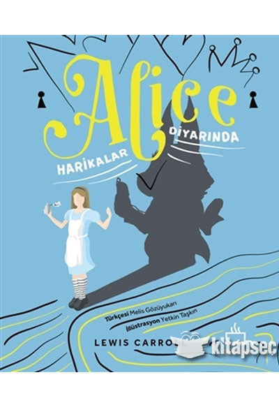 Alice Harikalar Diyarında - Lewis Carroll kitap kapağı