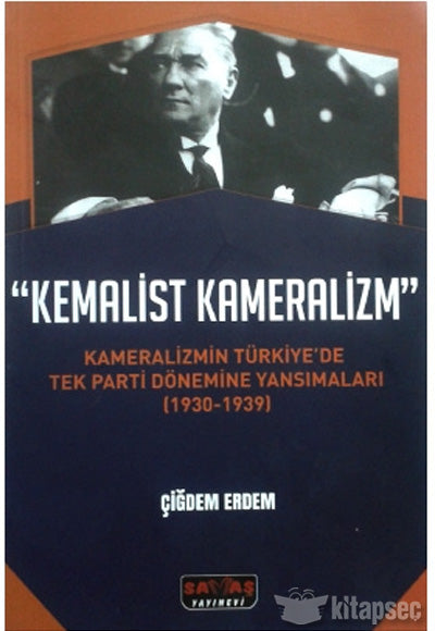 Kemalist Kameralizm - Çiğdem Erdem kitap kapağı