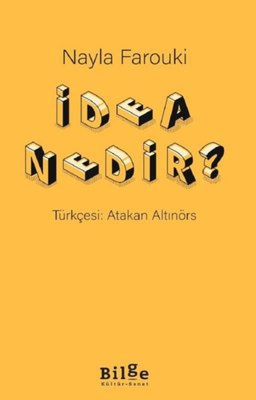 İdea Nedir? | Bilge Kültür Sanat