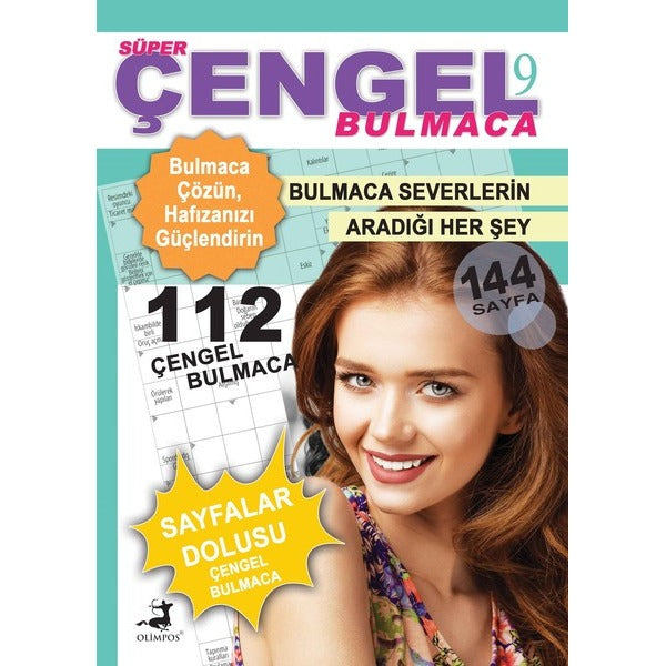 Süper Çengel Bulmaca 9 | Olimpos Yayınları (İnce Kapak)