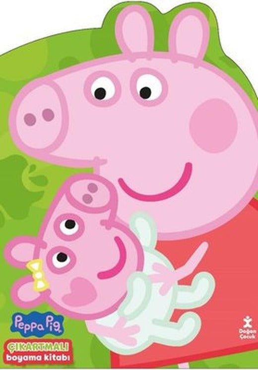 Peppa Pig - Çıkartmalı Boyama Kitabı | Doğan Çocuk (İnce Kapak)