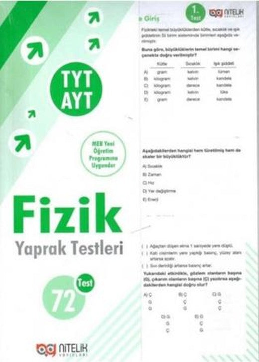 TYT AYT Fizik Yaprak Test
