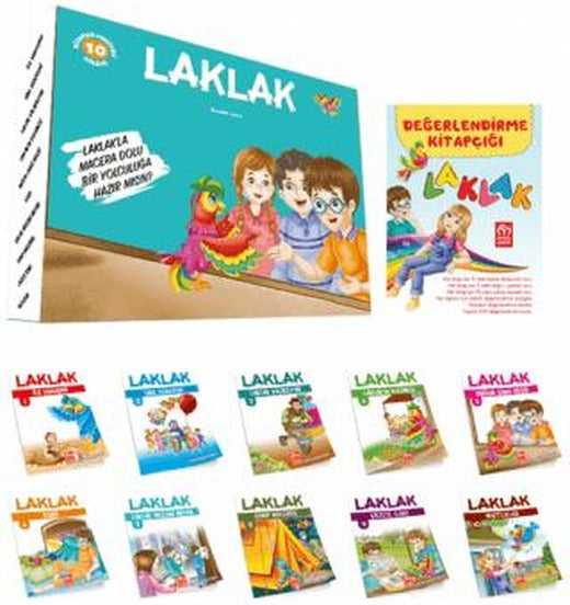 Laklak Hikaye Serisi 10 Kitap | Model Çocuk (Ciltsiz)