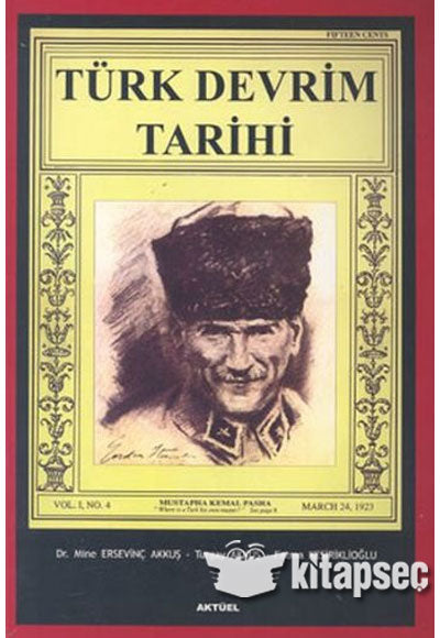 Türk Devrim Tarihi - Mine Ersevinç Akkuş kitap kapağı