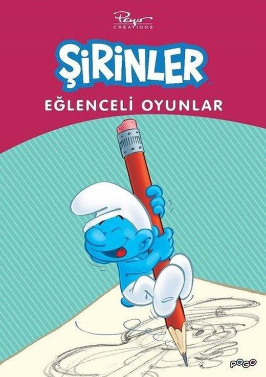 Şirinler-Eğlenceli Oyunlar | Pogo (İnce Kapak)