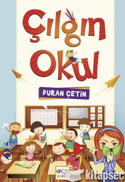 Çılgın Okul Duran Çetin Nar Yayınları - Duran Çetin kitap kapağı