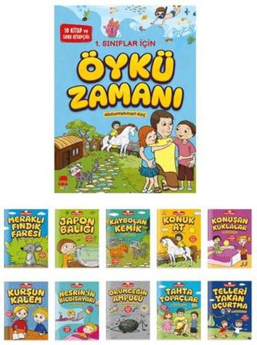 Öykü Zamanı(10 Kitap + Soru Kitapçığı)