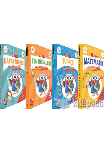 3.Sınıf Okula Özel Bilge Çek Kopar Çöz Seti - Komisyon kitap kapağı