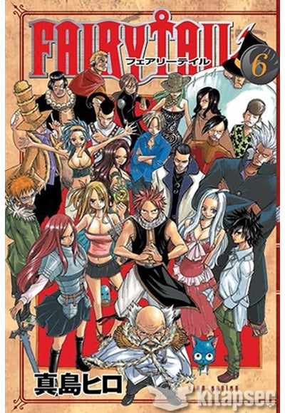 Fairy Tail 6 - Hiro Maşima kitap kapağı