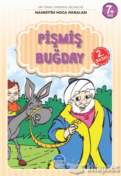 Pişmiş Buğday Nasrettin Hoca Fıkraları Mehmet Orhan Martı Çocuk Kulubü - Mehmet Orhan kitap kapağı