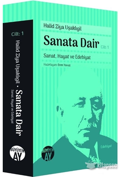Sanata Dair Cilt 1 - Halid Ziya Uşaklıgil kitap kapağı