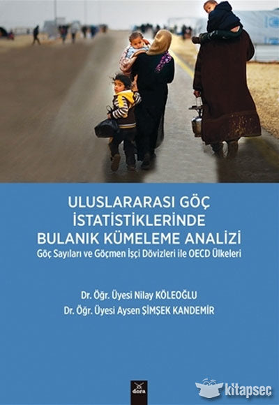 Uluslararası Göç İstatistiklerinde Bulanık Kümeleme Analizi - Nilay Köleoğlu kitap kapağı