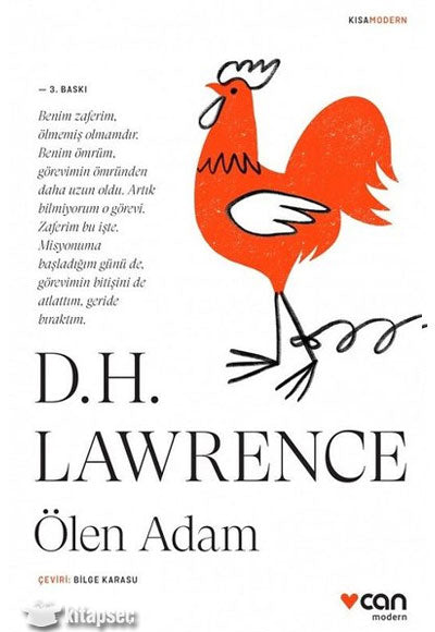 Ölen Adam - D.H. Lawrence kitap kapağı