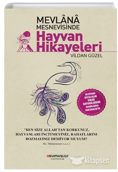 Mevlana Mesnevisinde Hayvan Hikayeleri - Vildan Güzel kitap kapağı