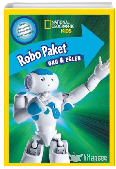 Robot Paket Oku Eğlen National Geographic Kids - Melissa Stewart kitap kapağı