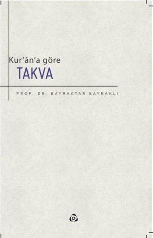 Kur'an'a Göre Takva | Düşün Yayınları (İnce Kapak)