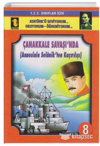 Çanakkale Savaşında - Yalçın Toker kitap kapağı