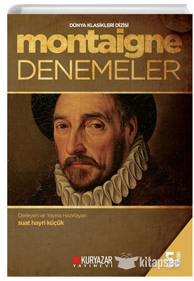 Denemeler - Michel de Montaigne kitap kapağı