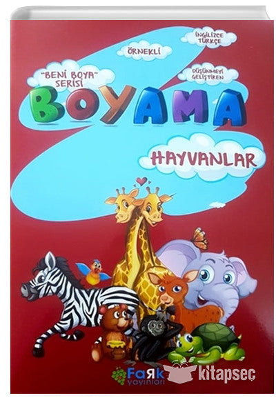 Hayvanlar / Beni Boya Serisi - Tuğçe Yeşilbayrak kitap kapağı