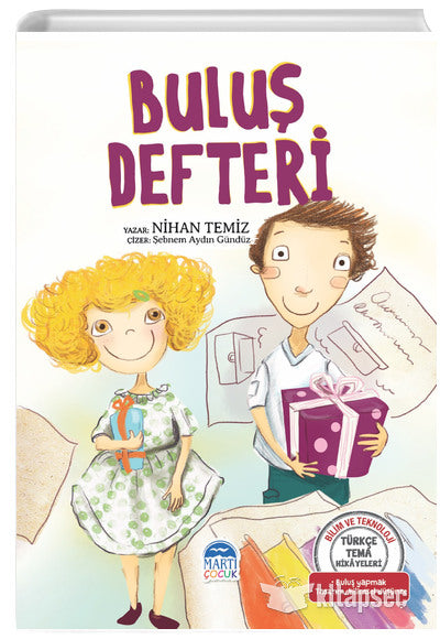 Buluş Defteri Nihan Temiz Martı Çocuk Kulubü - Nihan Temiz kitap kapağı